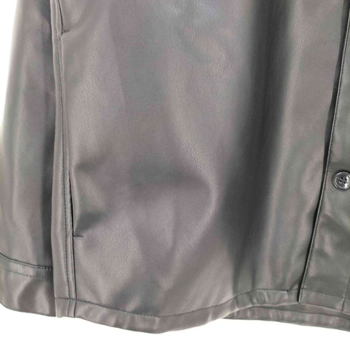 ナノユニバース NANO universe フェイクレザージャケット メンズ JPN:L